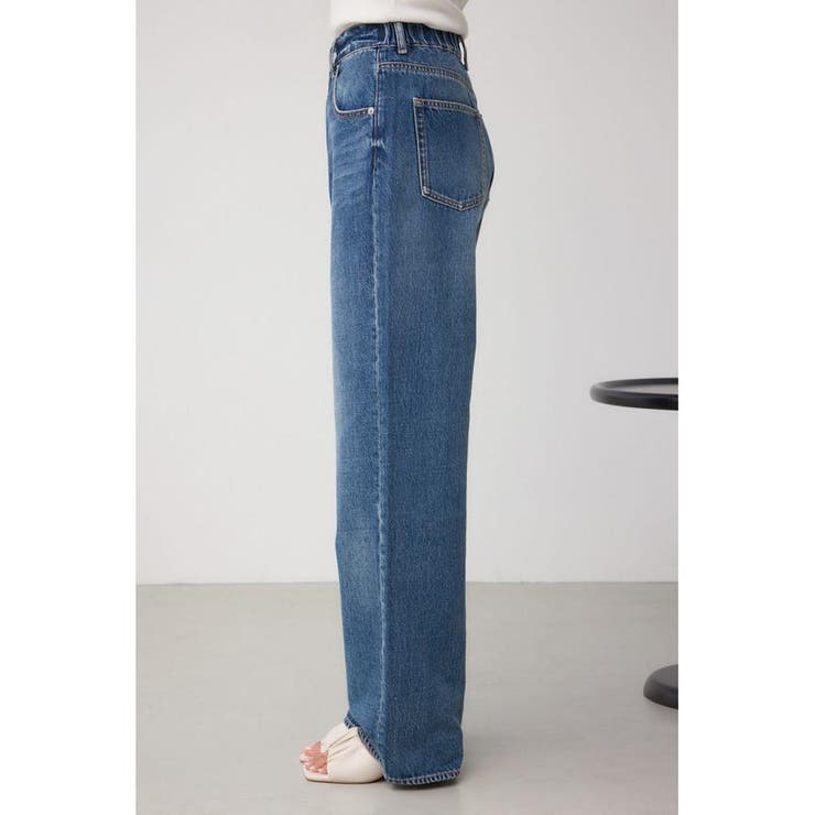 C/T冷感イージーワイドデニム | AZUL BY MOUSSY | 詳細画像6 