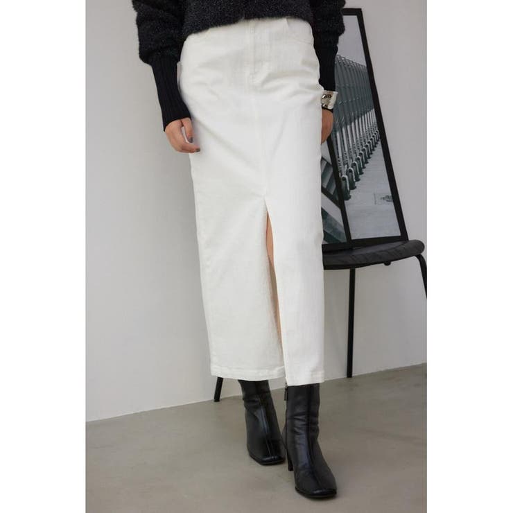 AZUL DENIM/ハイウエストスカート | AZUL BY MOUSSY | 詳細画像1 