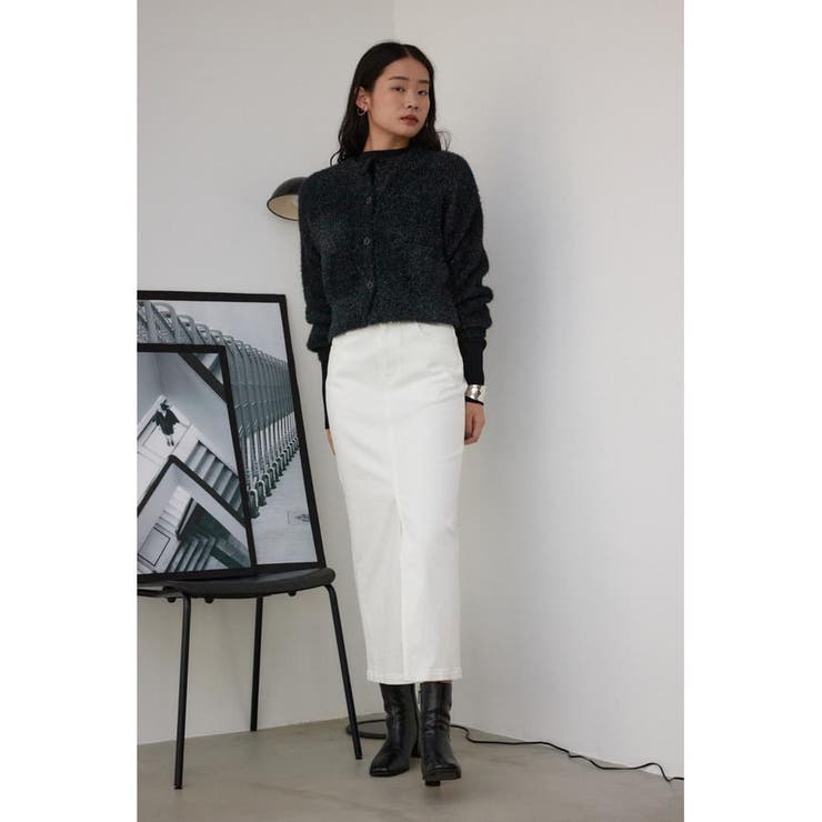 AZUL DENIM/ハイウエストスカート | AZUL BY MOUSSY | 詳細画像4 