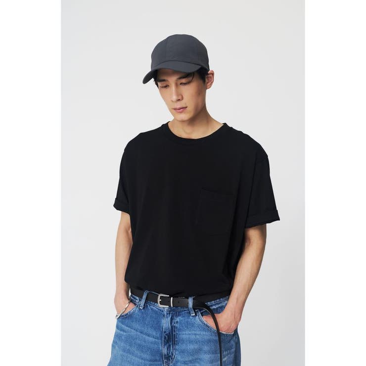 引き揃え天竺ポケットTシャツ | AZUL BY MOUSSY | 詳細画像12 