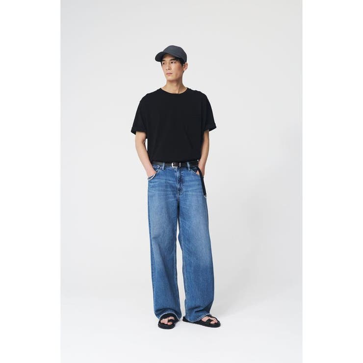 引き揃え天竺ポケットTシャツ | AZUL BY MOUSSY | 詳細画像13 