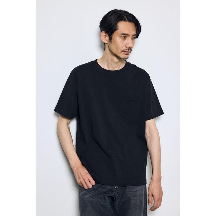 引き揃え天竺ポケットTシャツ | AZUL BY MOUSSY | 詳細画像17 