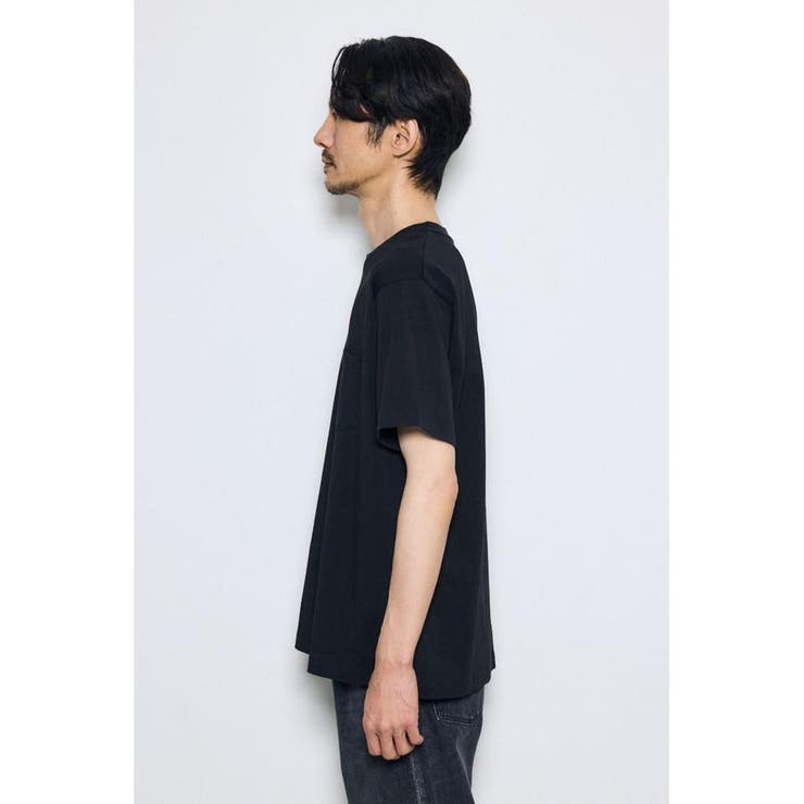引き揃え天竺ポケットTシャツ | AZUL BY MOUSSY | 詳細画像20 