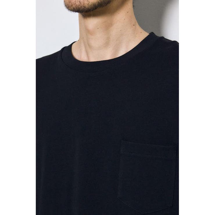 引き揃え天竺ポケットTシャツ | AZUL BY MOUSSY | 詳細画像22 