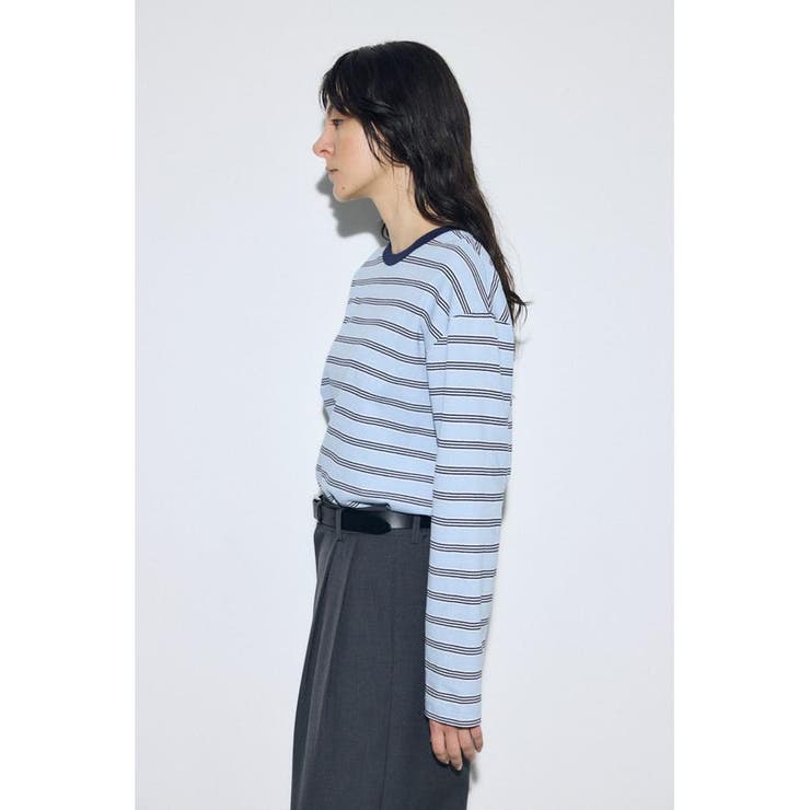 マルチボーダー長袖トップス | AZUL BY MOUSSY | 詳細画像20 
