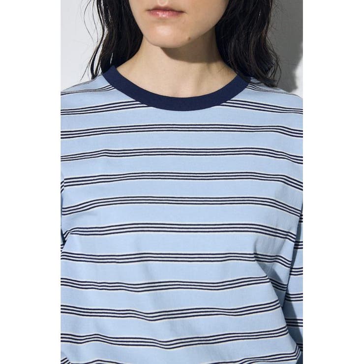 マルチボーダー長袖トップス | AZUL BY MOUSSY | 詳細画像21 
