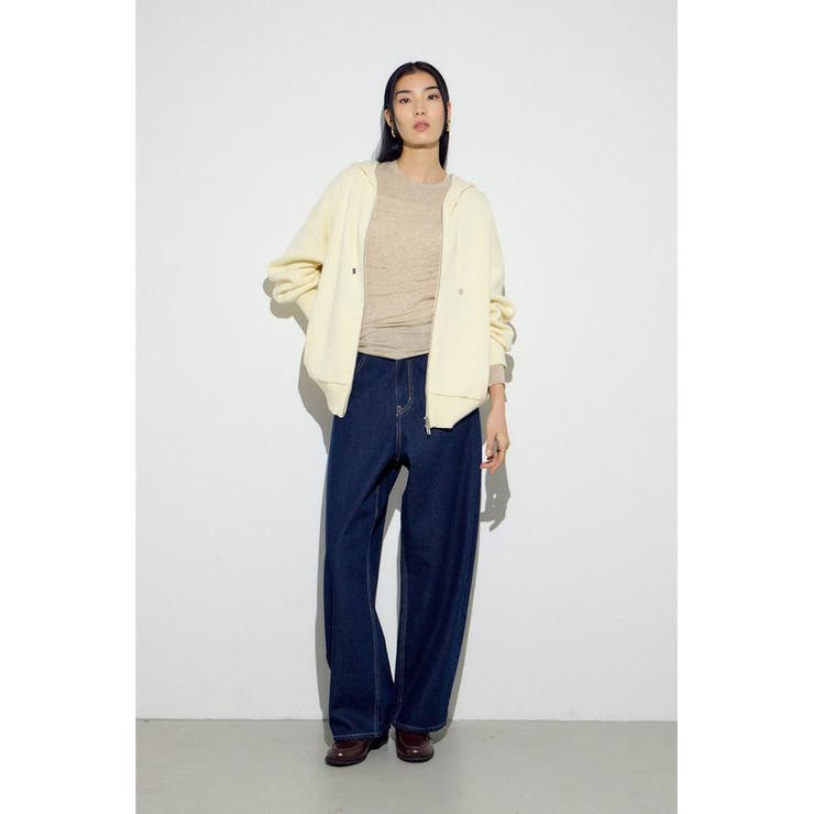 Wジップニットフーディー | AZUL BY MOUSSY | 詳細画像4 