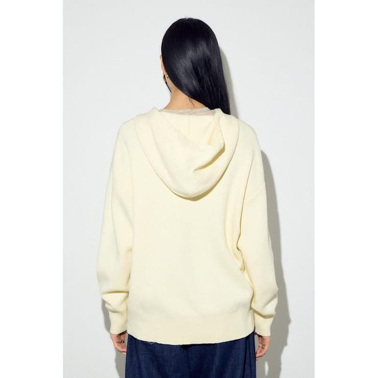 Wジップニットフーディー | AZUL BY MOUSSY | 詳細画像7 