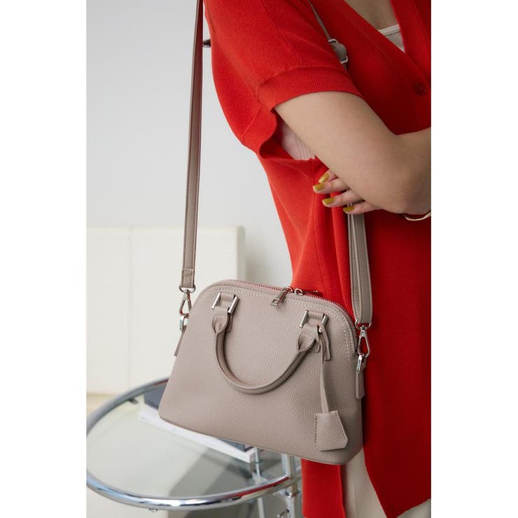 BEG | ダブルジッパーハンドバッグ | AZUL BY MOUSSY