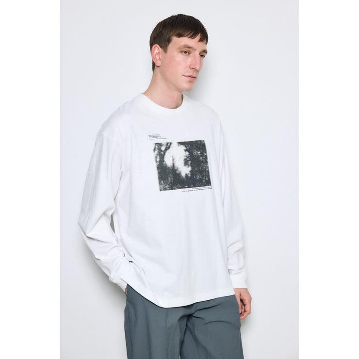FOREST グラフィック長袖Tシャツ | AZUL BY MOUSSY | 詳細画像3 