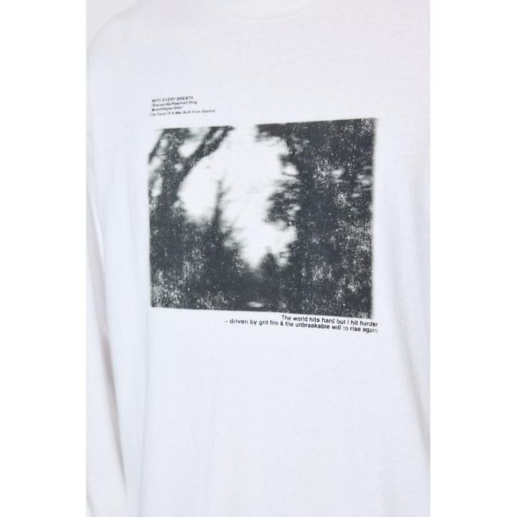 FOREST グラフィック長袖Tシャツ | AZUL BY MOUSSY | 詳細画像8 