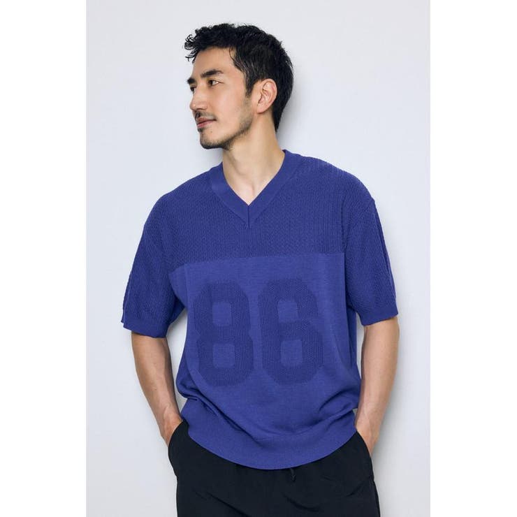 ナンバリングニットトップス | AZUL BY MOUSSY | 詳細画像24 