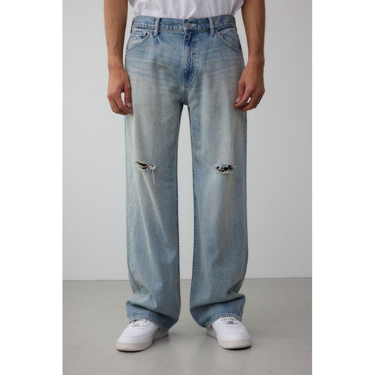 AZUL DENIM クラッシュヴィンテージワイド | AZUL BY MOUSSY | 詳細画像17 