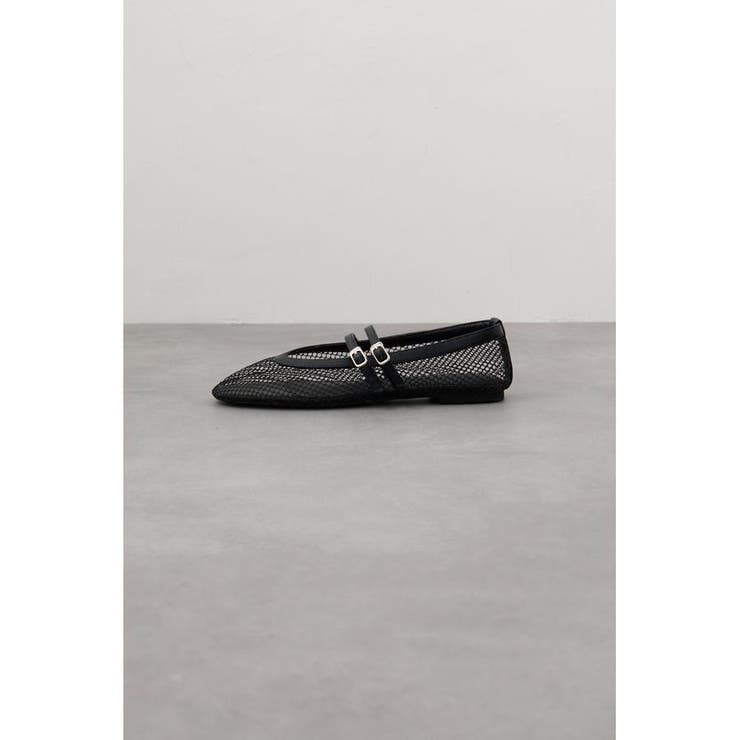 ダブルベルトメッシュフラットパンプス | AZUL BY MOUSSY | 詳細画像5 