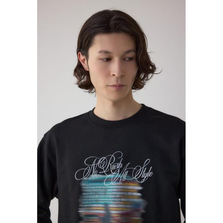 フェイドプリントスウェットトップス | AZUL BY MOUSSY | 詳細画像14 