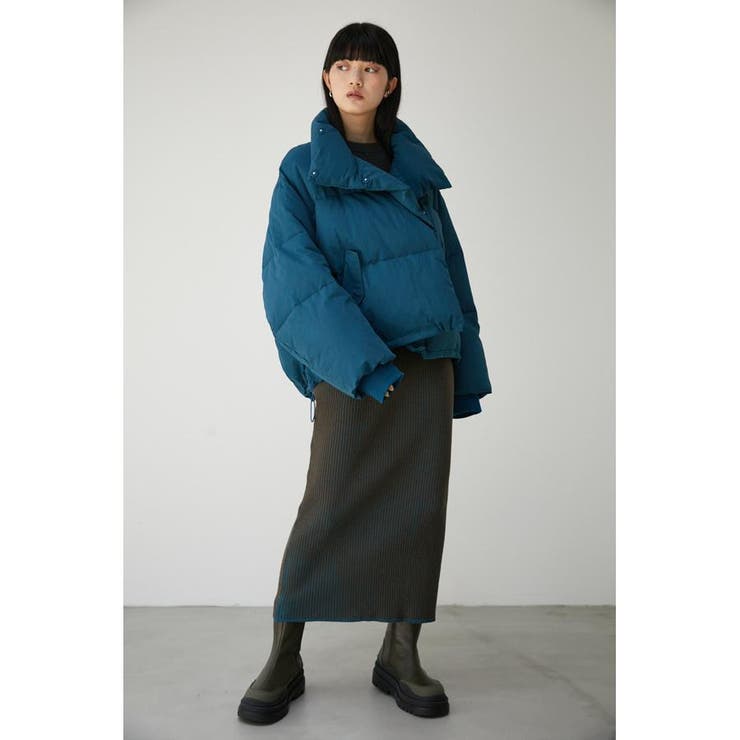 BIG COLLAR PADDED COAT[品番：AZLW0020098]｜AZUL BY MOUSSY