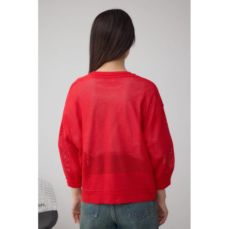 Wジップメッシュニットカーディガン | AZUL BY MOUSSY | 詳細画像29 