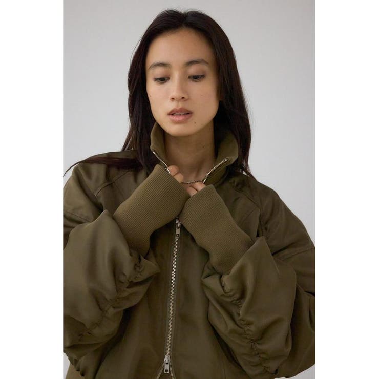 ロングリブサムホールショートMA-1 | AZUL BY MOUSSY | 詳細画像28 