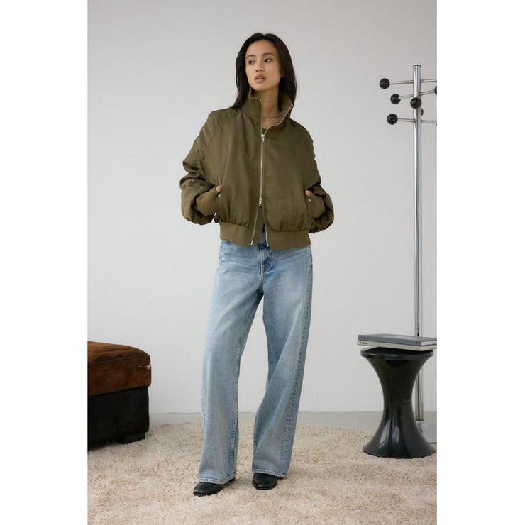 ロングリブサムホールショートMA-1 | AZUL BY MOUSSY | 詳細画像30 