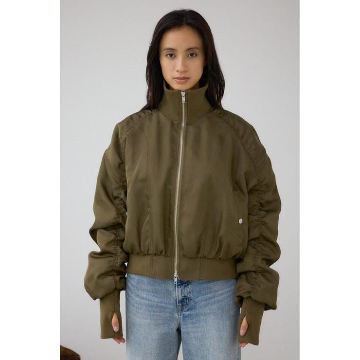 ロングリブサムホールショートMA-1 | AZUL BY MOUSSY | 詳細画像31 