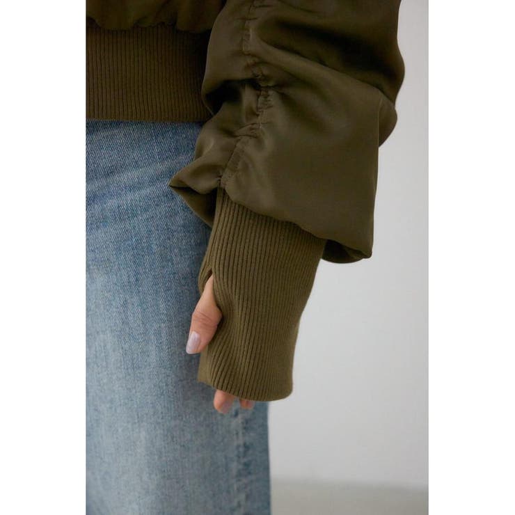 ロングリブサムホールショートMA-1 | AZUL BY MOUSSY | 詳細画像36 