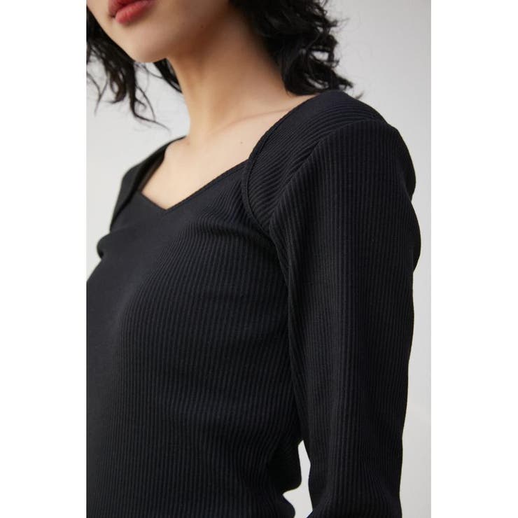 【希少/送料・関税無料/SS22】Layered S/S Top IRREGULAR NECK LAYERED TOPS[品番：AZLW0020700]｜AZUL BY
