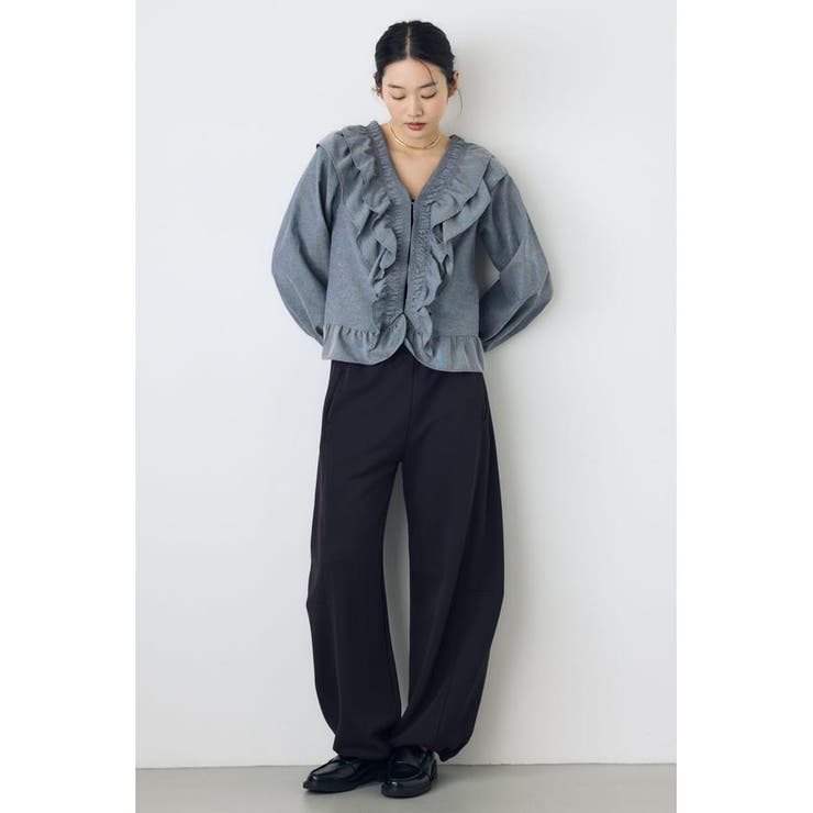 フロントホックラッフルブラウス | AZUL BY MOUSSY | 詳細画像22 