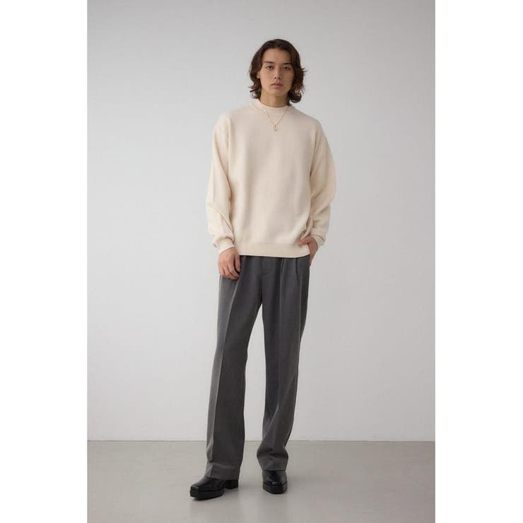 スムースニットモックネックトップス | AZUL BY MOUSSY | 詳細画像4 