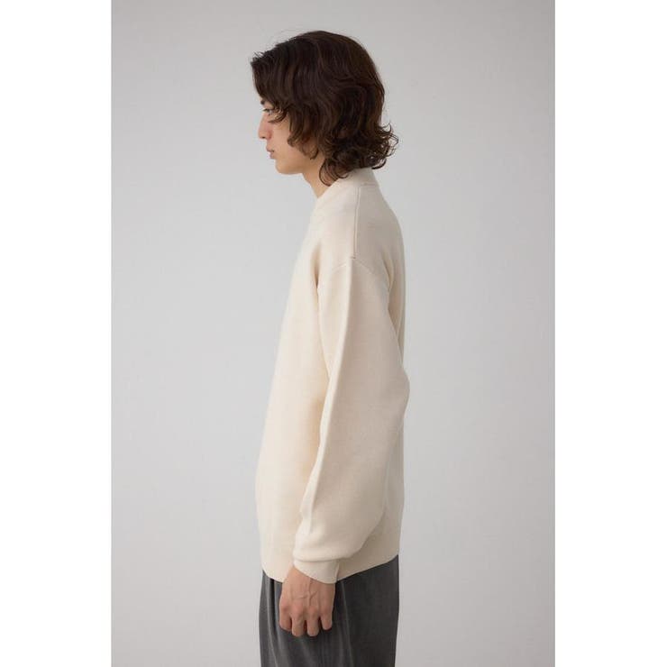 スムースニットモックネックトップス | AZUL BY MOUSSY | 詳細画像6 