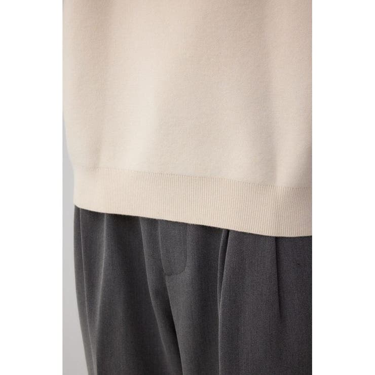 スムースニットモックネックトップス | AZUL BY MOUSSY | 詳細画像11 