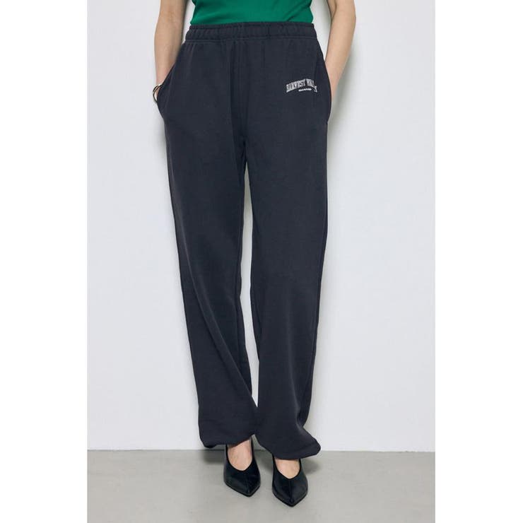 L/BLK1 | ロゴスウェットパンツ | AZUL BY MOUSSY