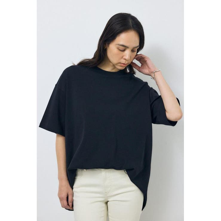 プレミアムコットンオーバーシルエットTシャツ | AZUL BY MOUSSY | 詳細画像14 