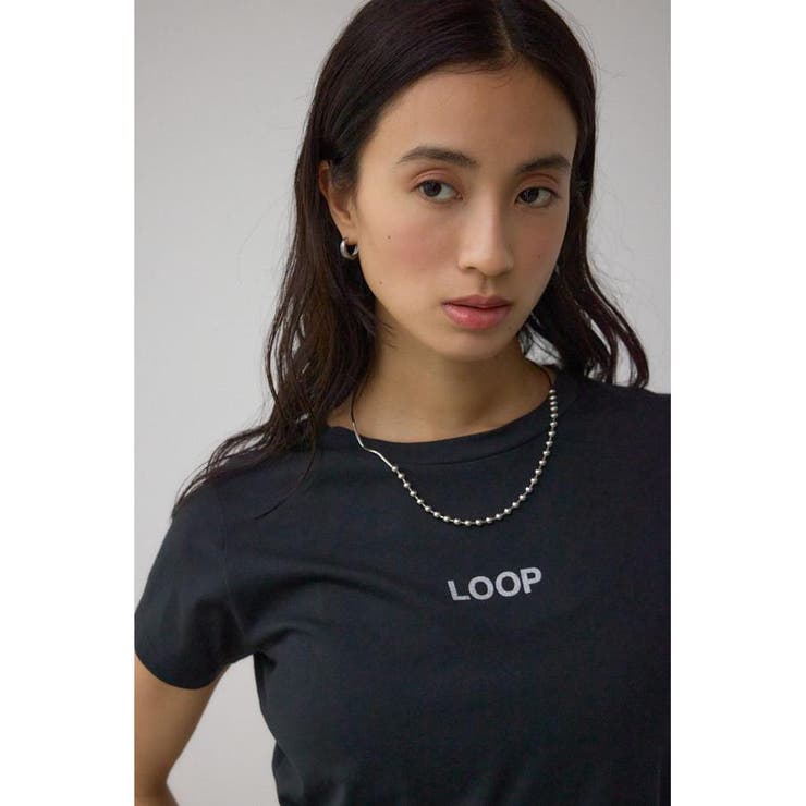 グリッタープリントTシャツ | AZUL BY MOUSSY | 詳細画像11 