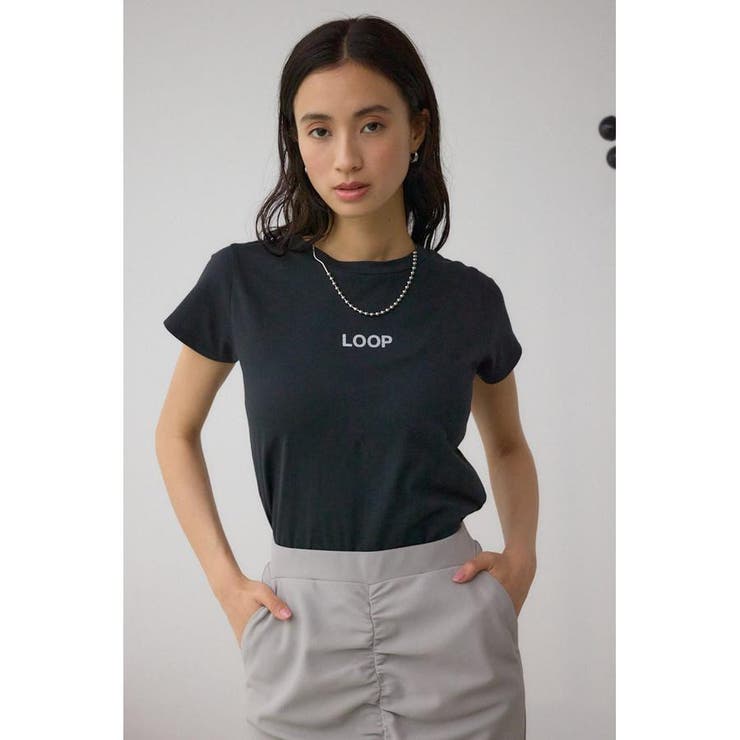 グリッタープリントTシャツ | AZUL BY MOUSSY | 詳細画像12 