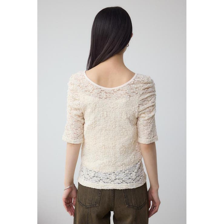 2WAYギャザーレーストップス | AZUL BY MOUSSY | 詳細画像6 