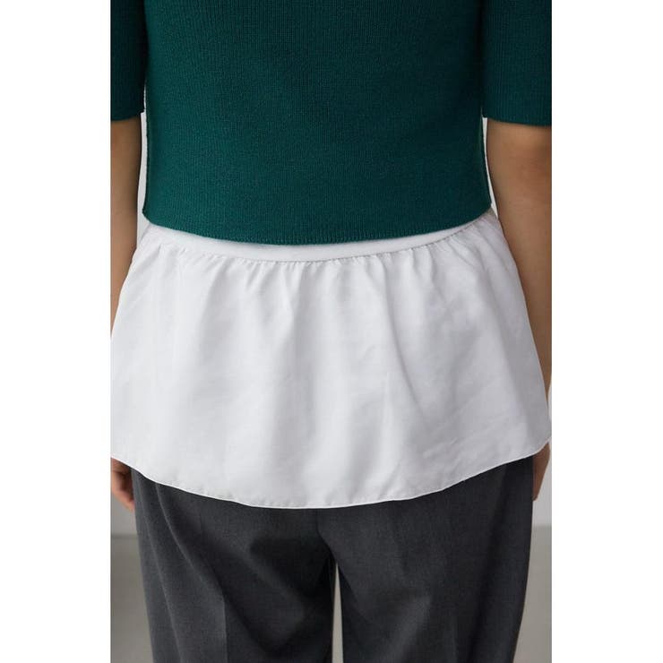 ペプラムインナーセットニット | AZUL BY MOUSSY | 詳細画像21 