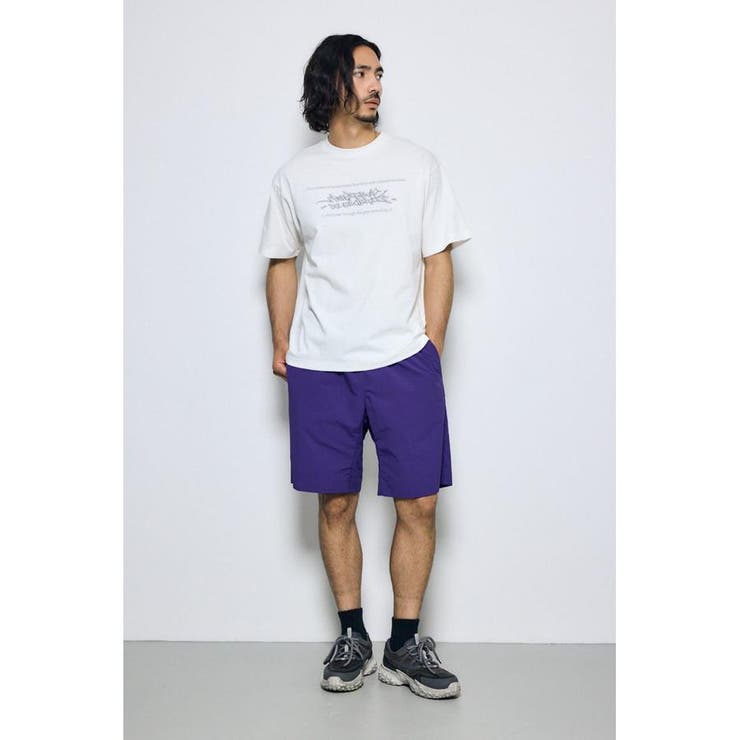 エンブロイダリーロゴTシャツ | AZUL BY MOUSSY | 詳細画像4 