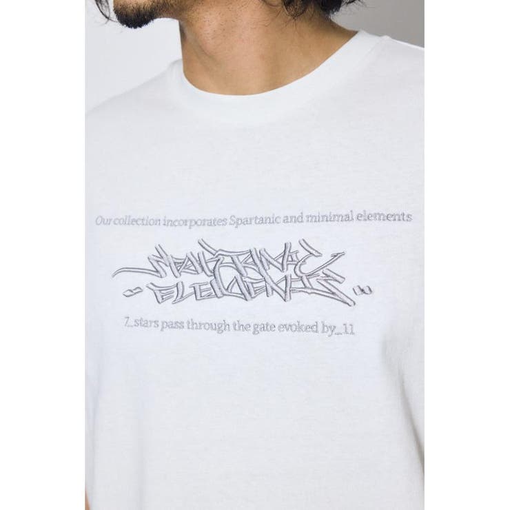 エンブロイダリーロゴTシャツ | AZUL BY MOUSSY | 詳細画像8 