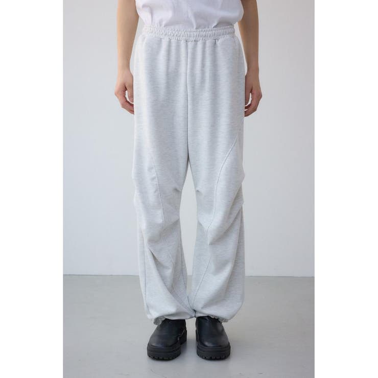 カードボードニータックパンツ | AZUL BY MOUSSY | 詳細画像12 