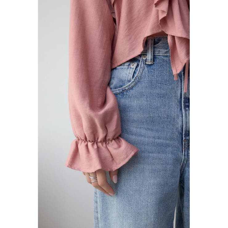 ラッフルフリルブラウス | AZUL BY MOUSSY | 詳細画像33 