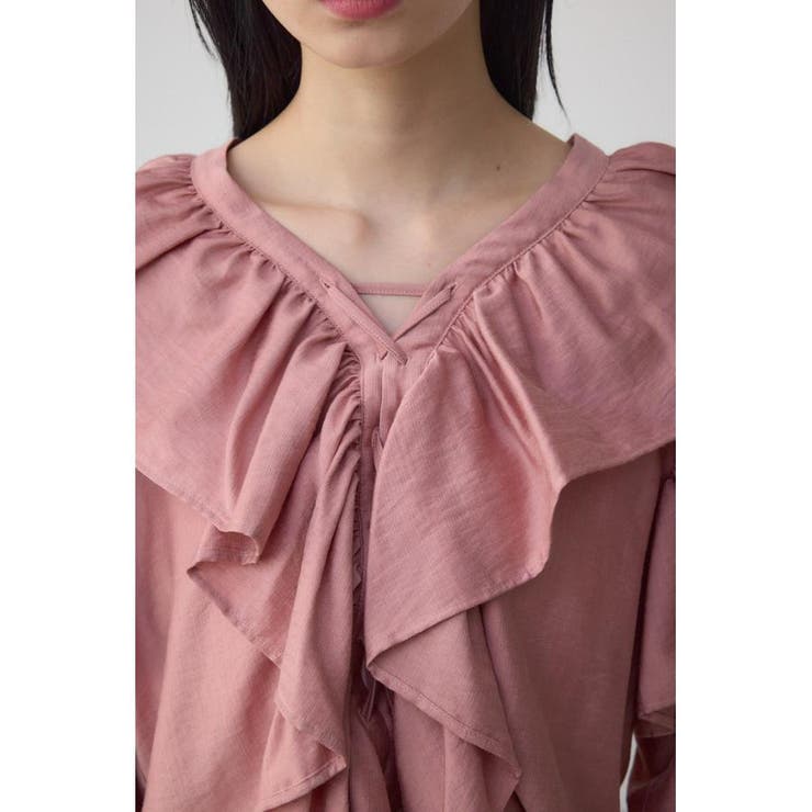 ラッフルフリルブラウス | AZUL BY MOUSSY | 詳細画像29 