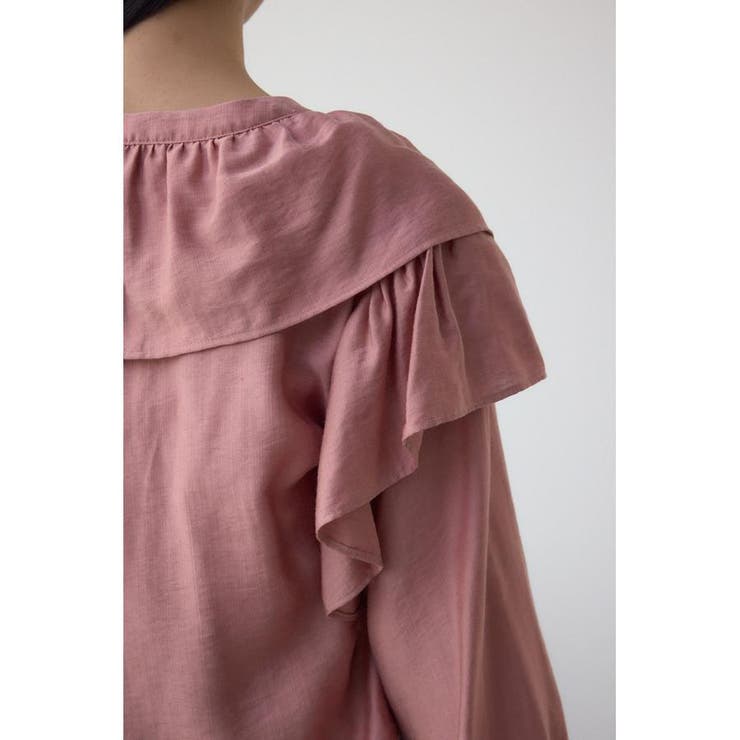 ラッフルフリルブラウス | AZUL BY MOUSSY | 詳細画像32 