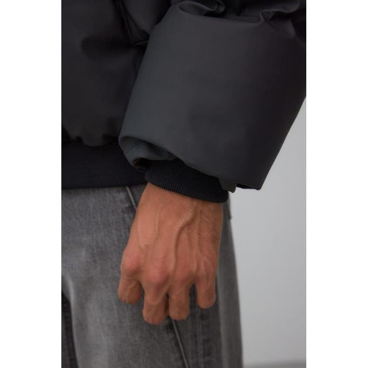 ソリッド中綿ハイネックブルゾン | AZUL BY MOUSSY | 詳細画像10 