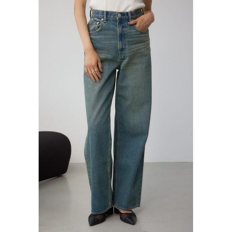 AZUL DENIM ハイウエストワイドロング丈 | AZUL BY MOUSSY | 詳細画像12 