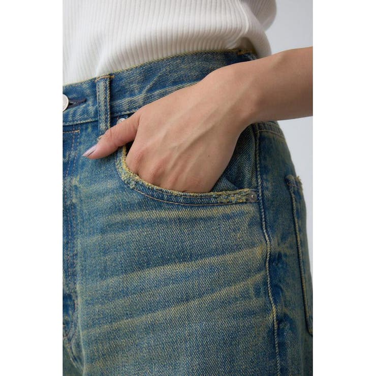 AZUL DENIM ハイウエストワイドロング丈 | AZUL BY MOUSSY | 詳細画像19 