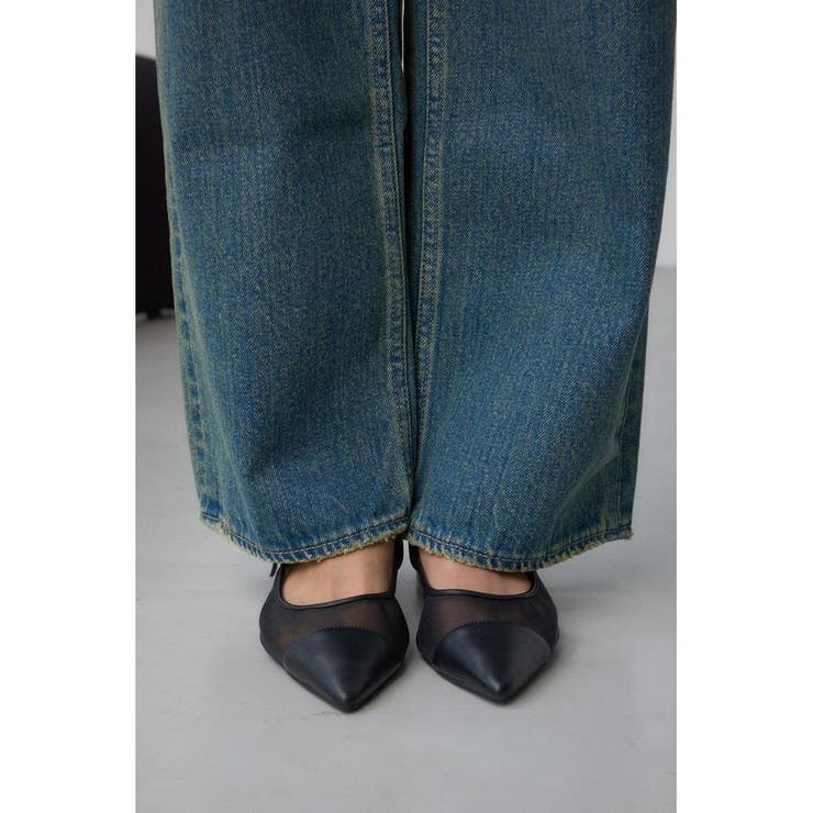 AZUL DENIM ハイウエストワイドロング丈 | AZUL BY MOUSSY | 詳細画像20 