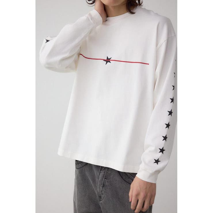 WHT | スターロンTEE | AZUL BY MOUSSY