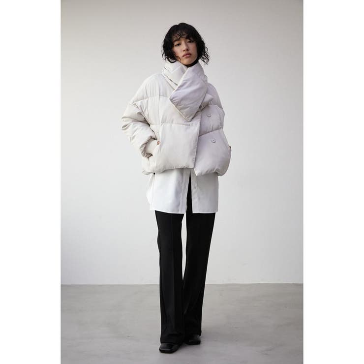 PADDED COAT WITH SCARF[品番：AZLW0020537]｜AZUL BY MOUSSY