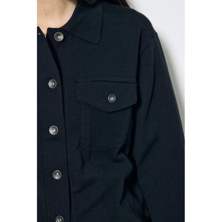 3rdタイプニットジャケット | AZUL BY MOUSSY | 詳細画像16 