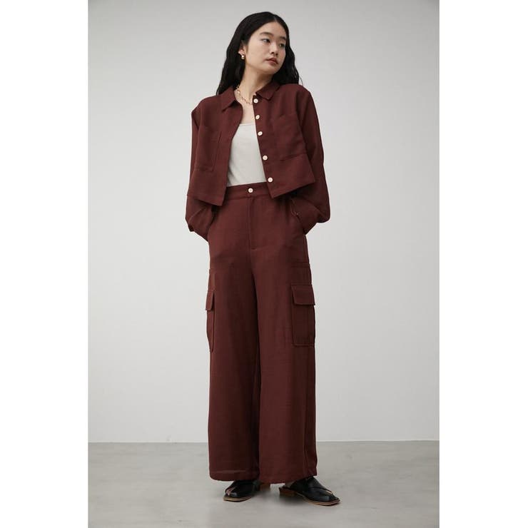 MESH LIKE WIDE PANTS | AZUL BY MOUSSY | 詳細画像29 